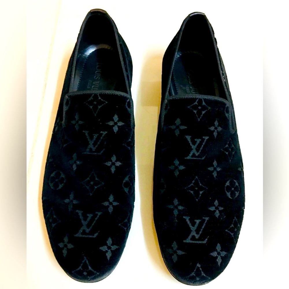 Louis Vuitton Monogram Logo Dress Shoes